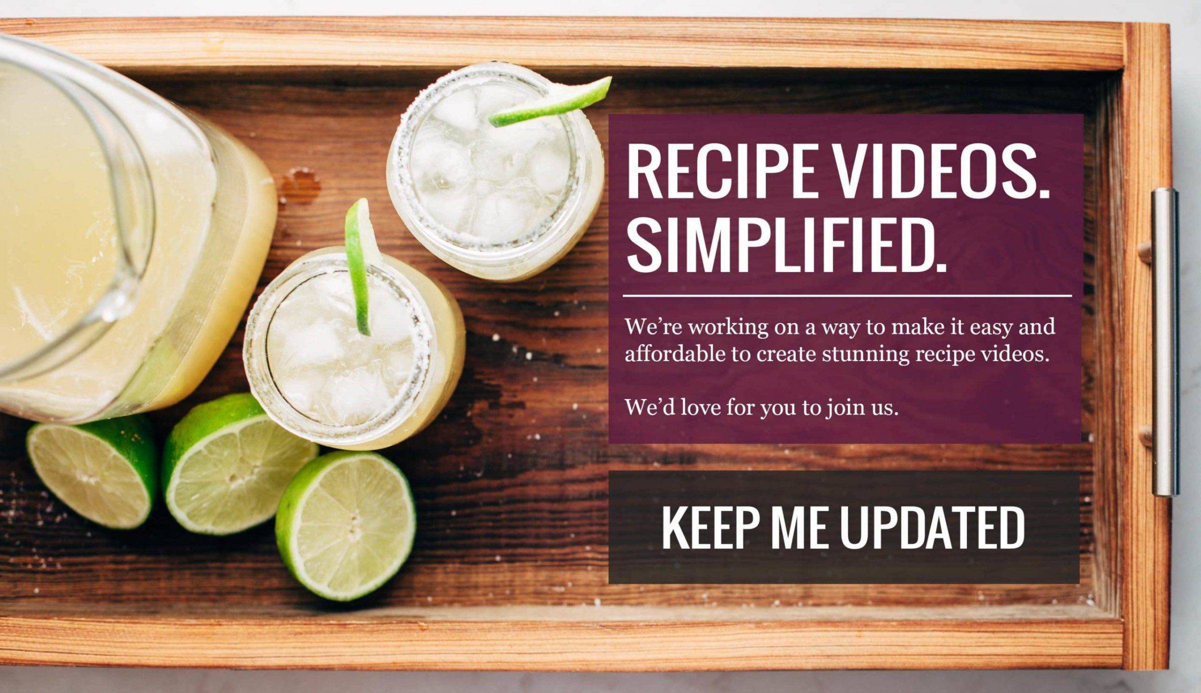 recipe videos simplified.