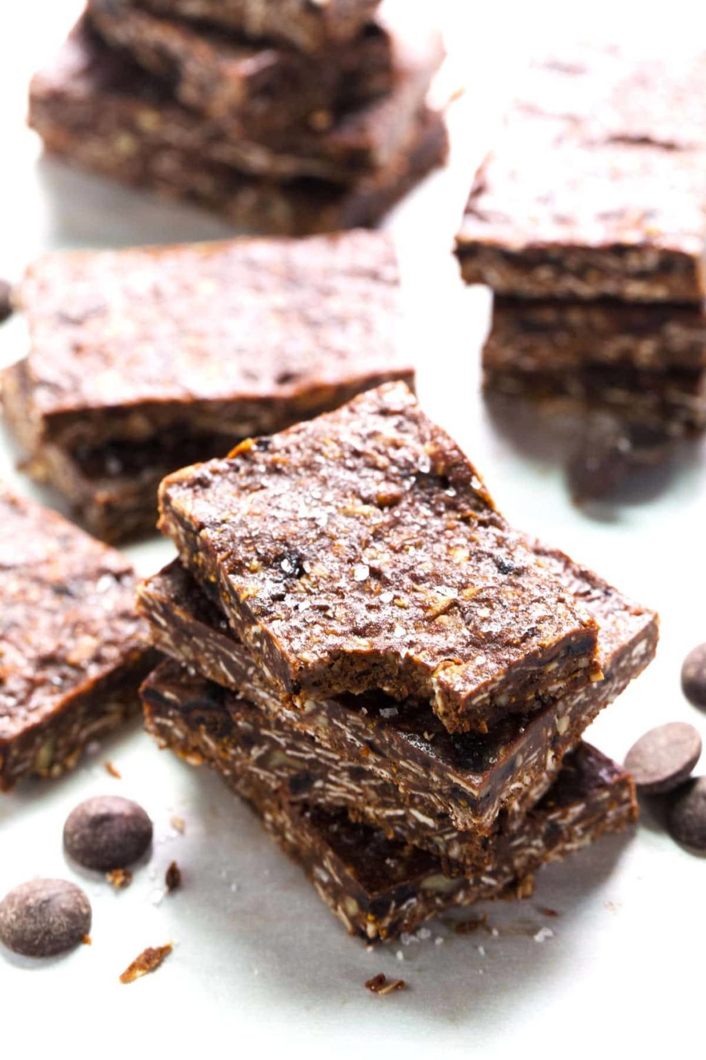 Healthy Sea Salt Dark Chocolate Bars Recipe Pinch of Yum