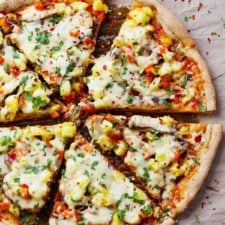 Sweet Chili Garlic Chicken Pizza-image