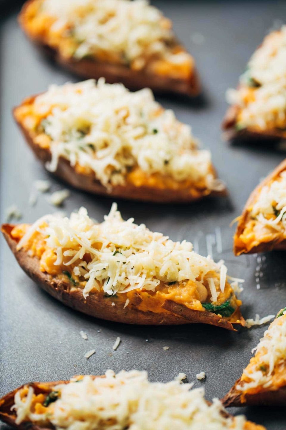 Healthy Sweet Potato Skins Recipe Pinch of Yum