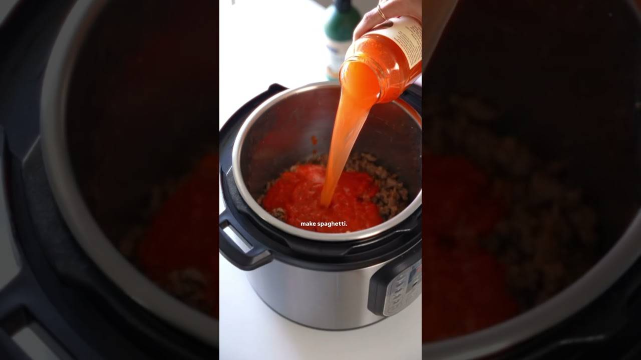 Instant Pot Spaghetti