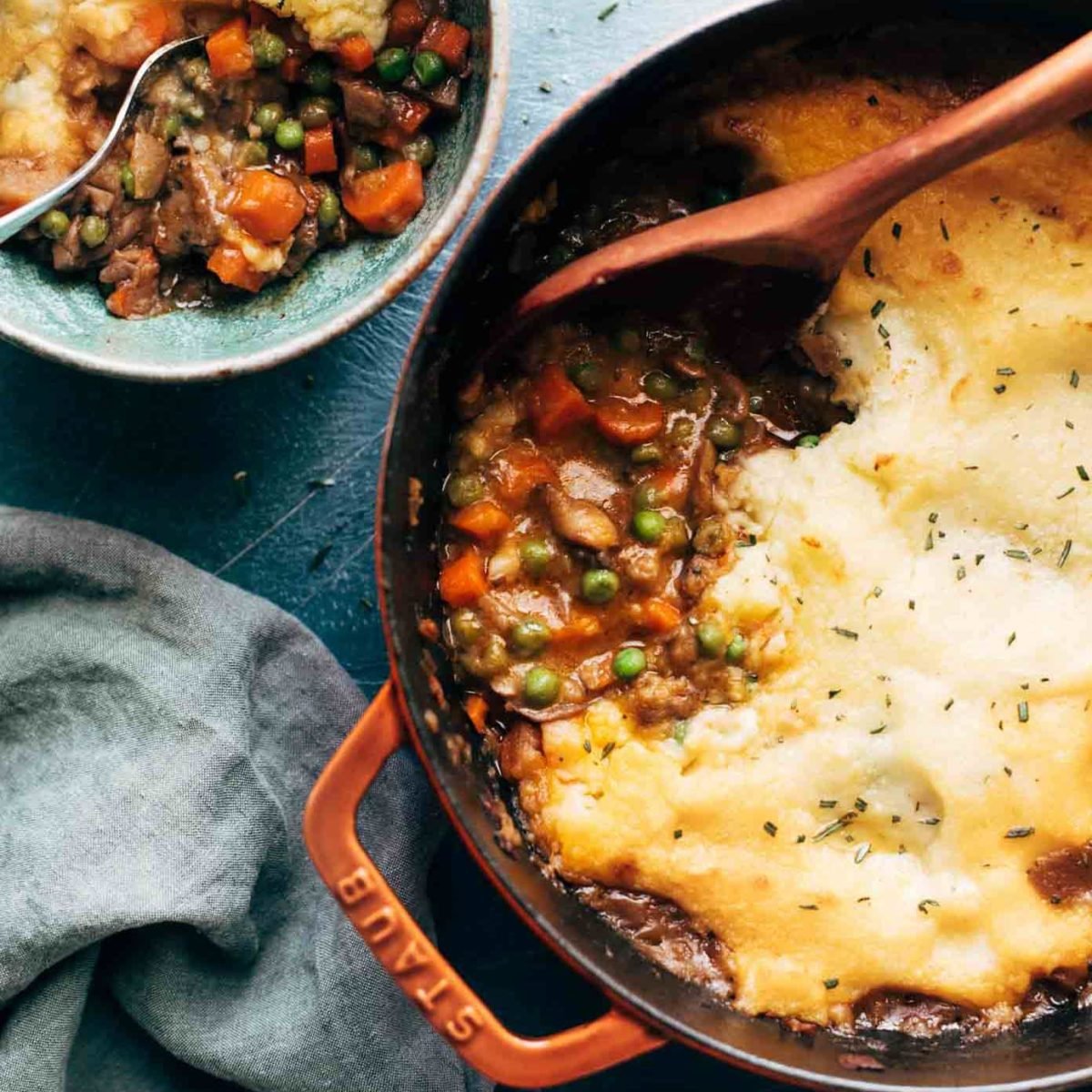 Vegetarian Shepherd&amp;#39;s Pie Recipe - Pinch of Yum