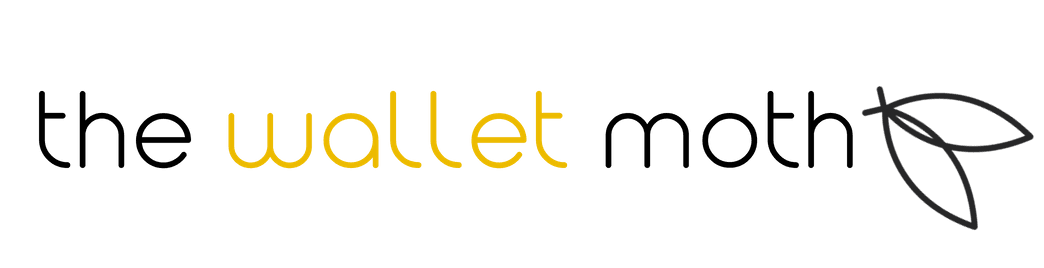 The Wallet Moth in a logo.